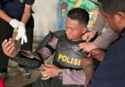 Belasan-Polisi-Terluka-Kena-Lemparan-Batu-dan-Petasan-Saat-Pengamanan-Demo-Tolak-UU-TNI-di-Surabaya