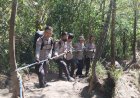 Polres-Blitar-bersama-Komunitas-Pecinta-Alam-Peringati-Hari-Bhayangkara-ke-80-di-Gunung-Kelud