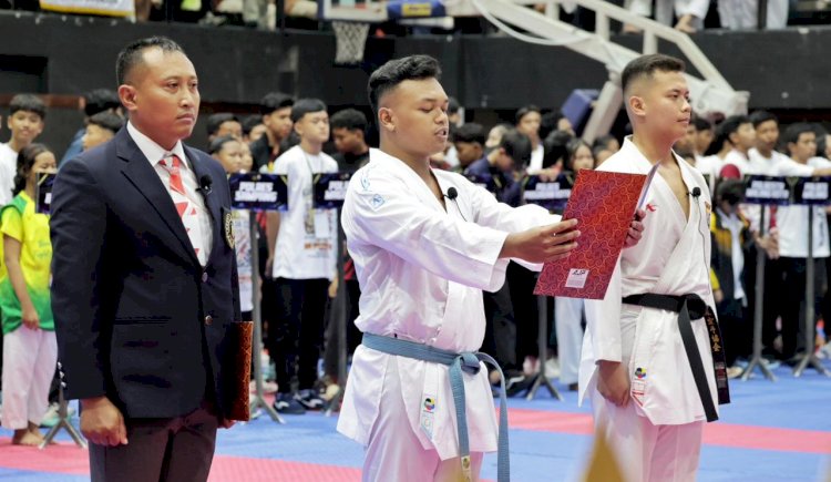 Hari Bhayangkara ke - 80, Polda Jatim Buka Kejuaraan Karate Kapolda Cup 2026 Momentum Lahirkan Atlet Berprestasi