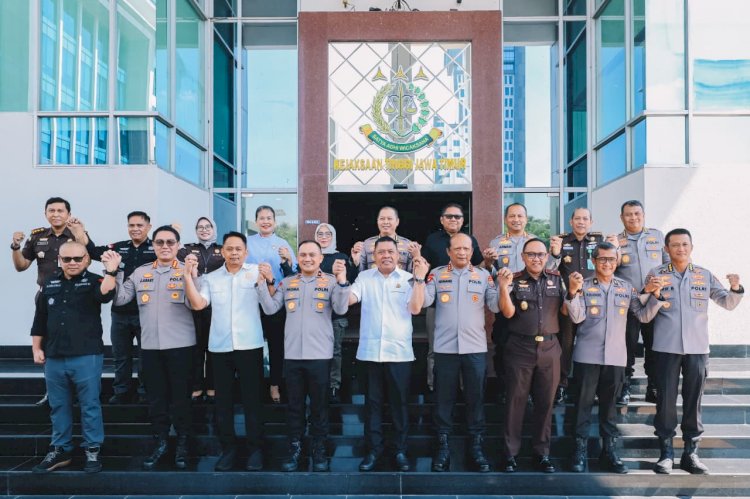 Kapolda Jatim dan Kajati Perkuat Sinergi Penegakan Hukum melalui Semangat Jogo Jatim