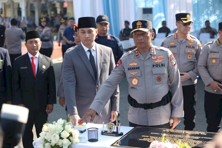 Kapolda Jatim Resmikan Polresta Tuban Tekankan Peningkatan Profesionalisme dan Pelayanan Presisi