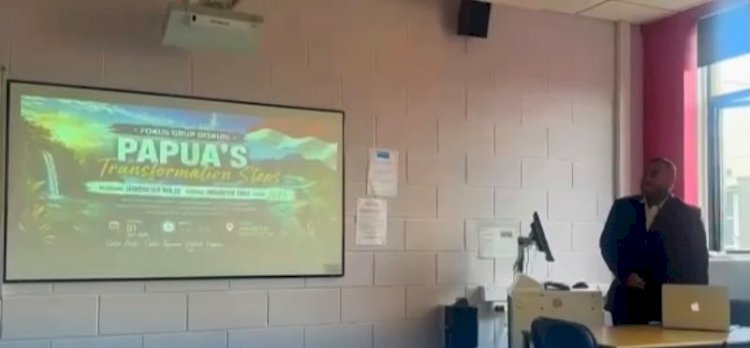 Diaspora Papua di Inggris Bahas Strategi Pembangunan Papua bersama Mahasiswa Doktoral Internasional