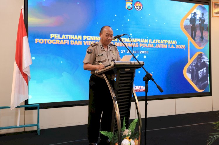 Polda Jatim Gelar Latkatpuan Fotografi dan Videografi, Tingkatkan Kompetensi Personel di Era Digital