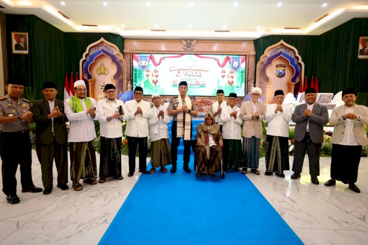 Silaturahmi dengan Ulama se-Jatim, Kapolri Ajak Perkuat Sinergi Jaga Kamtibmas